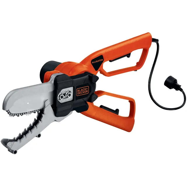 black-decker-alligator-electric-outdoor-lopper-corded-cuts-branches-up-to-4-inch image 1