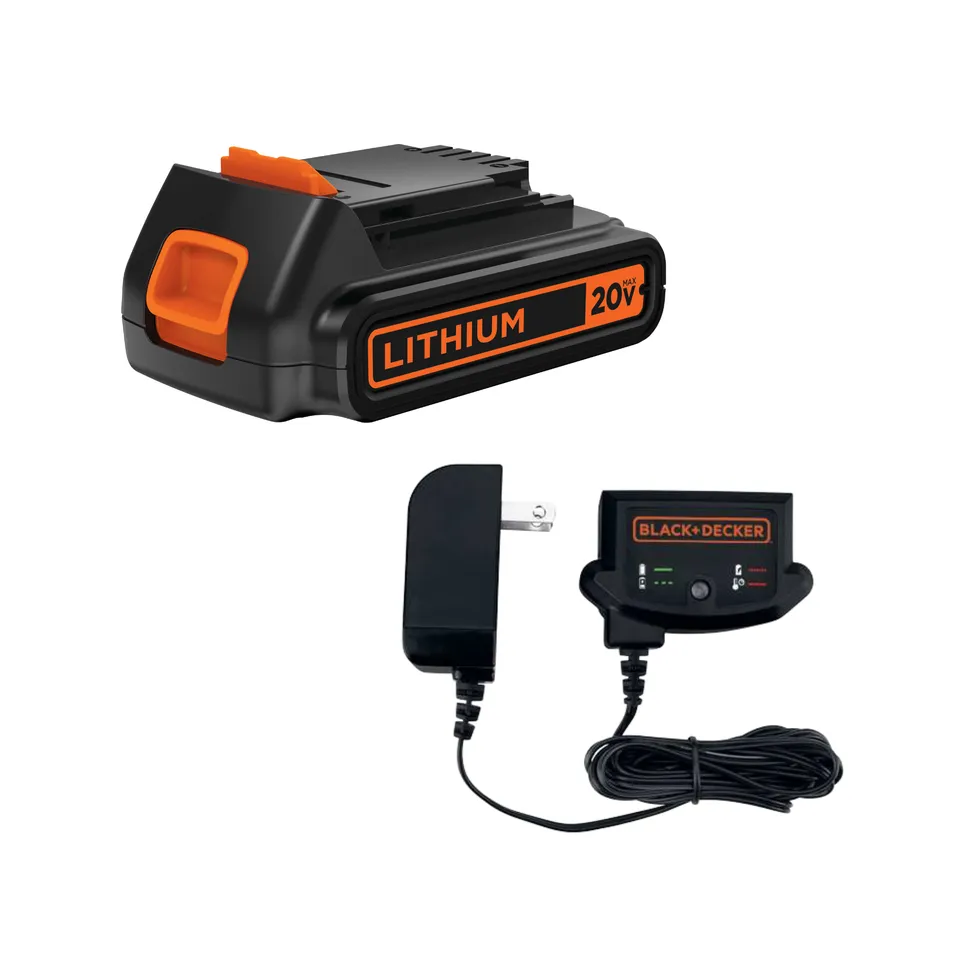 black-decker-20v-max-1-5ah-battery-charger-combo-kit image 1