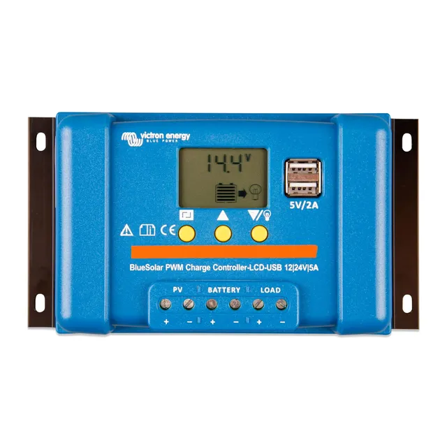 victron-energy-bluesolar-pwm-lcd-usb-charge-controller-5a-12-24v-solar-battery-r image 1