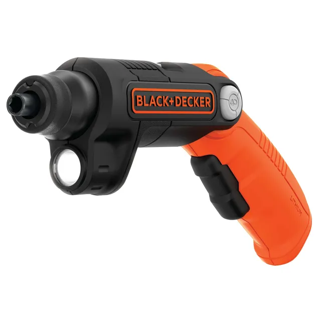 black-decker-4v-max-lightdriver-cordless-screwdriver-with-rechargeable-flashligh image 1