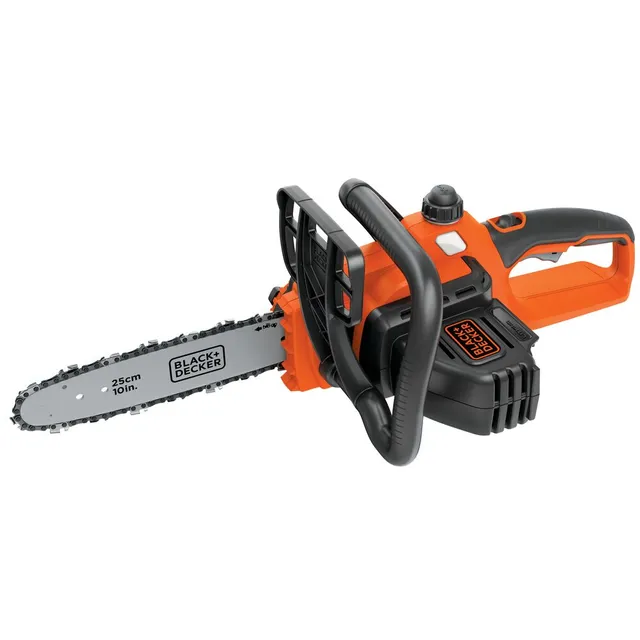 black-decker-20v-max-powerconnect-cordless-10-inch-chainsaw-battery-charger-not- image 1