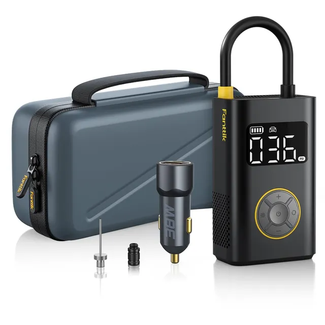 fanttik-x9-pro-portable-tire-inflator-for-compact-car-1-min-fast-inflation-150ps image 1