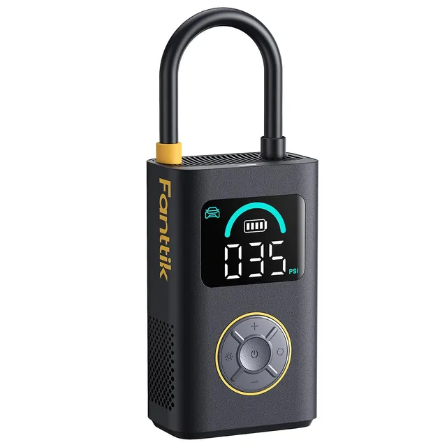 fanttik-x10-pro-portable-tire-inflator-150psi-35s-fast-inflation-led-display-usb image 1