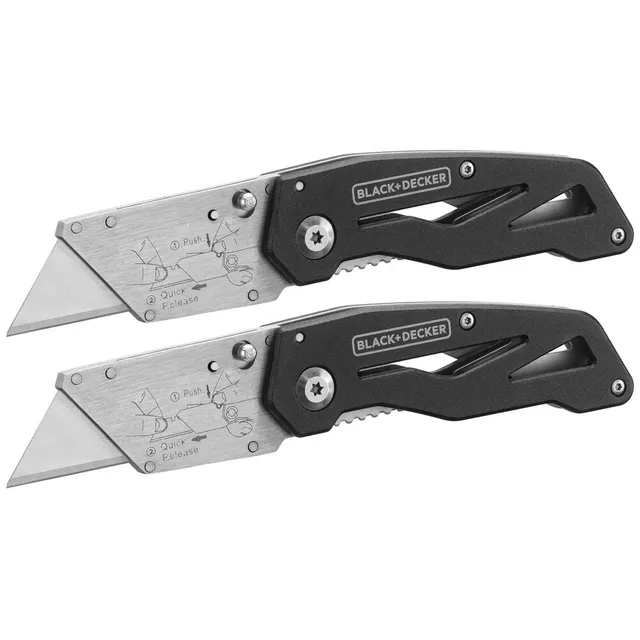 black-decker-utility-knife-folding-2-pack-secure-grip image 1