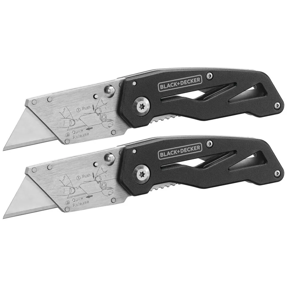 black-decker-utility-knife-folding-2-pack-secure-grip image 1