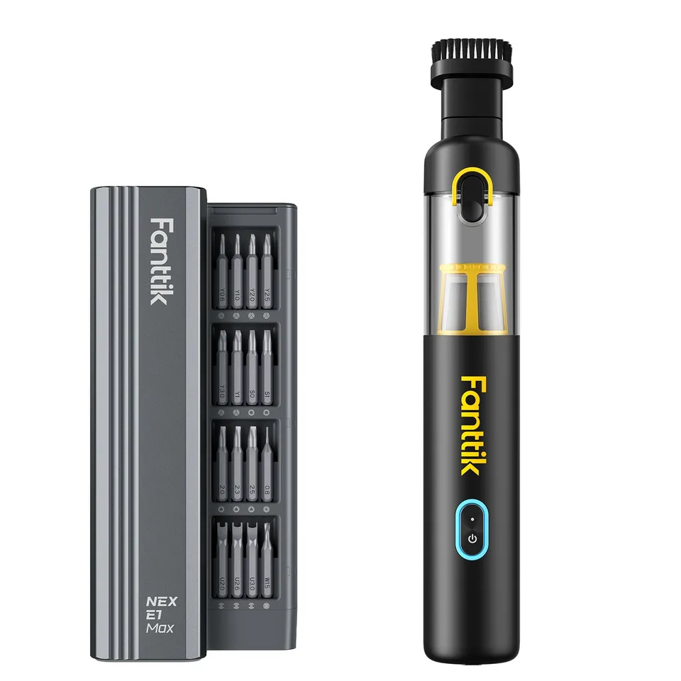 fanttik-e1-max-electric-screwdriver-and-v8-apex-car-vacuum-bundle-precision-tool image 1