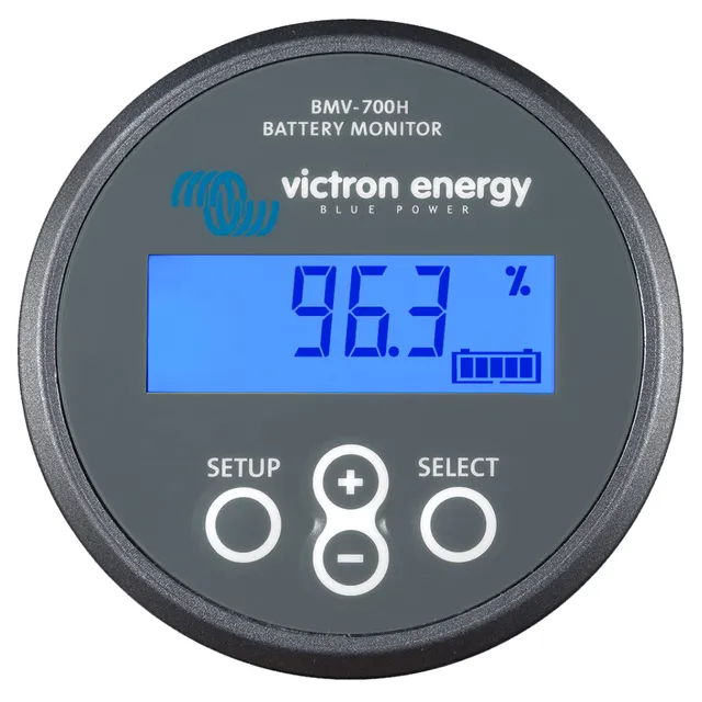 victron-energy-bmv-700h-battery-monitor-with-shunt-display-60-385-vdc-grey image 1