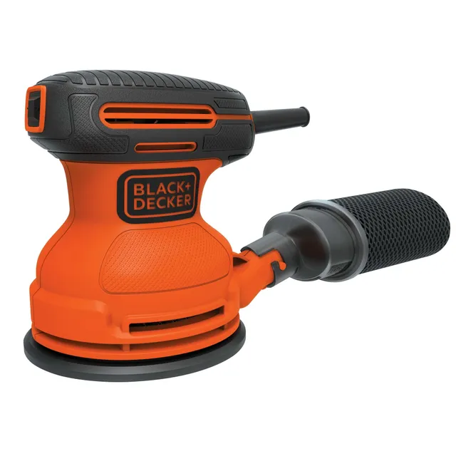 black-decker-5-inch-random-orbit-sander-with-hook-and-loop-sandpaper-and-sealed- image 1