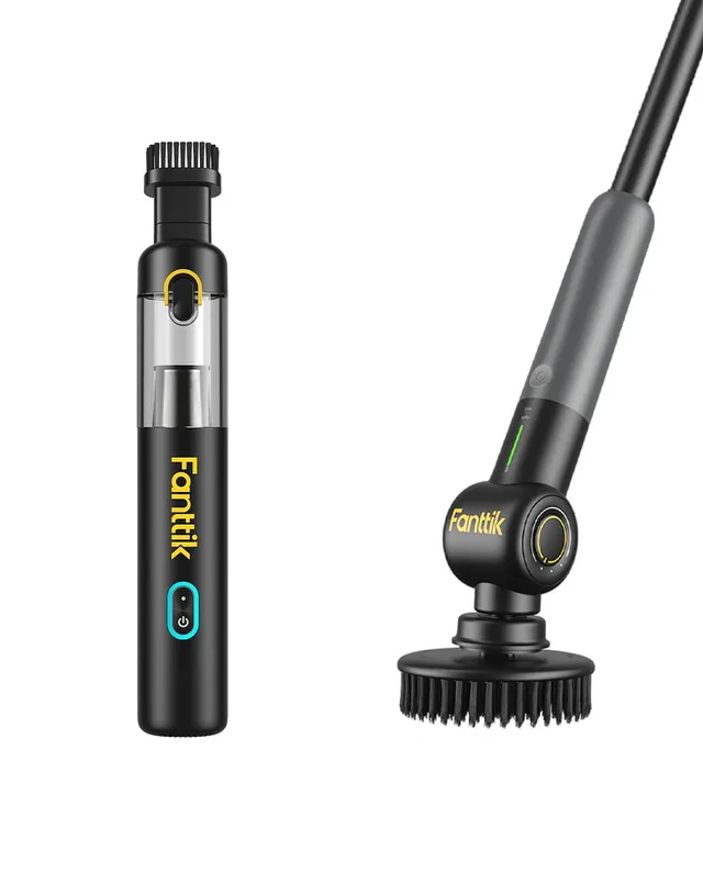 fanttik-slim-v8-mate-cordless-car-vacuum-g9-pro-electric-scrubber-bundle image 1