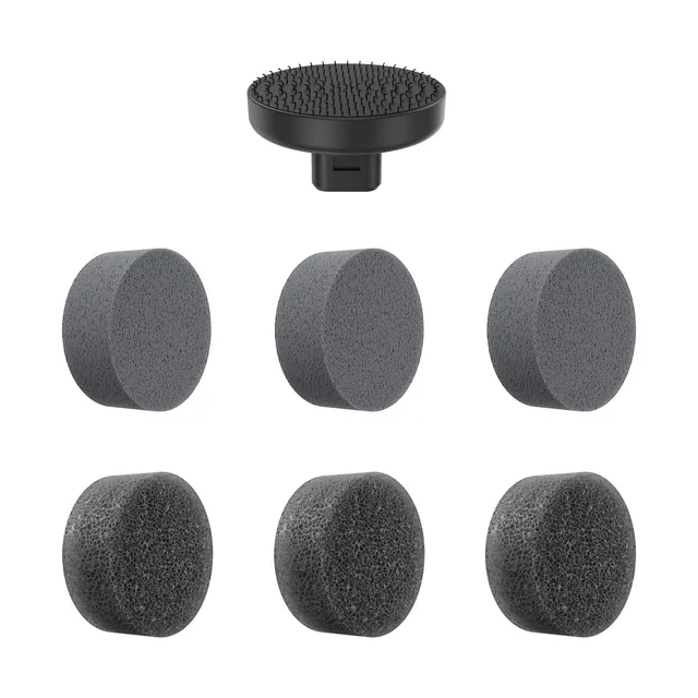 fanttik-7-piece-replacement-pads-for-g9-handy-electric-spin-scrubber image 1