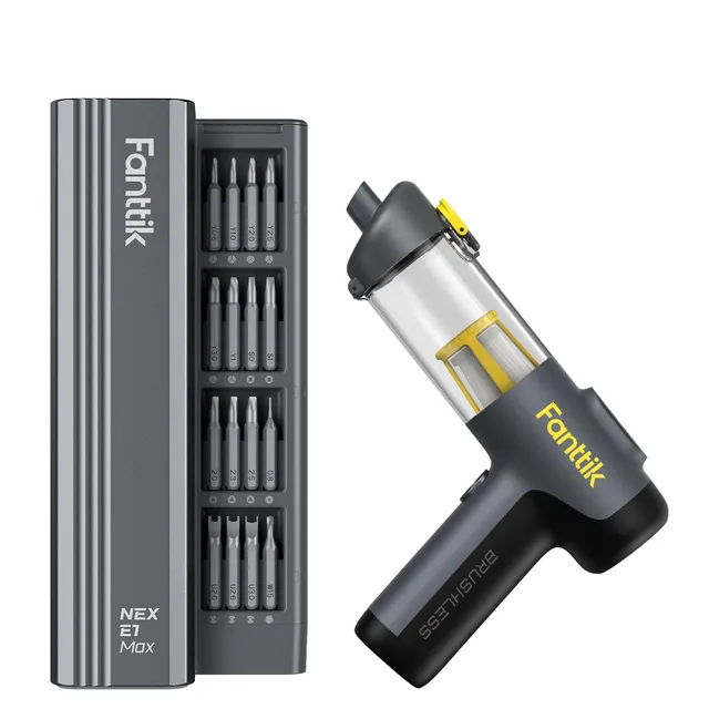 fanttik-e1-max-3-7v-mini-electric-screwdriver-slim-v9-mix-4-in-1-handheld-vacuum image 1