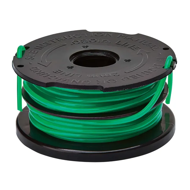 black-decker-trimmer-line-replacement-spool-easy-feed-dual-line-08-inch-for-lst5 image 1