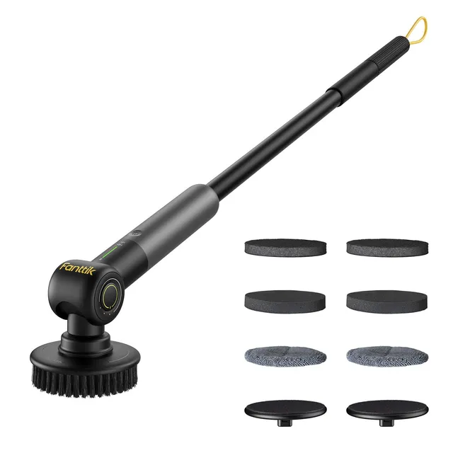 fanttik-flip-g9-pro-electric-scrubber-with-4-replacement-pads-dual-speed-flexgli image 1