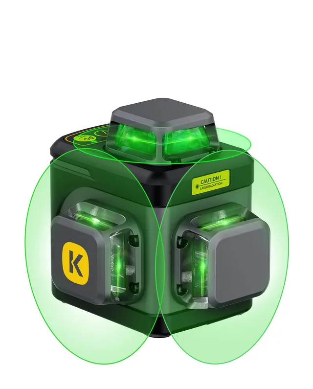 fanttik-d12-ace-laser-level-360-self-leveling-3x360-rechargeable-3d-green-cross- image 1