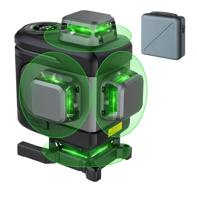fanttik-d16-apex-laser-level-360-cross-line-pulse-mode-rechargeable-for-indoor-o image 1