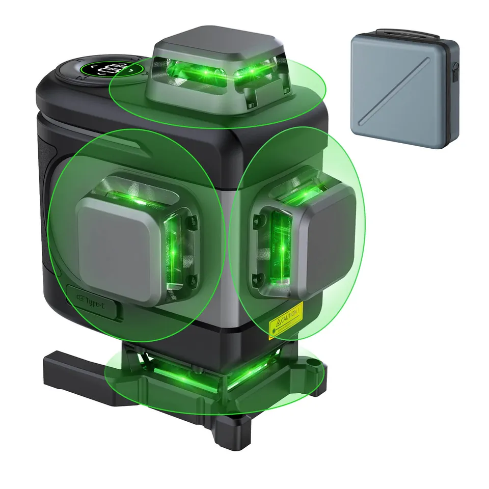 fanttik-d16-apex-laser-level-360-cross-line-pulse-mode-rechargeable-for-indoor-o image 1