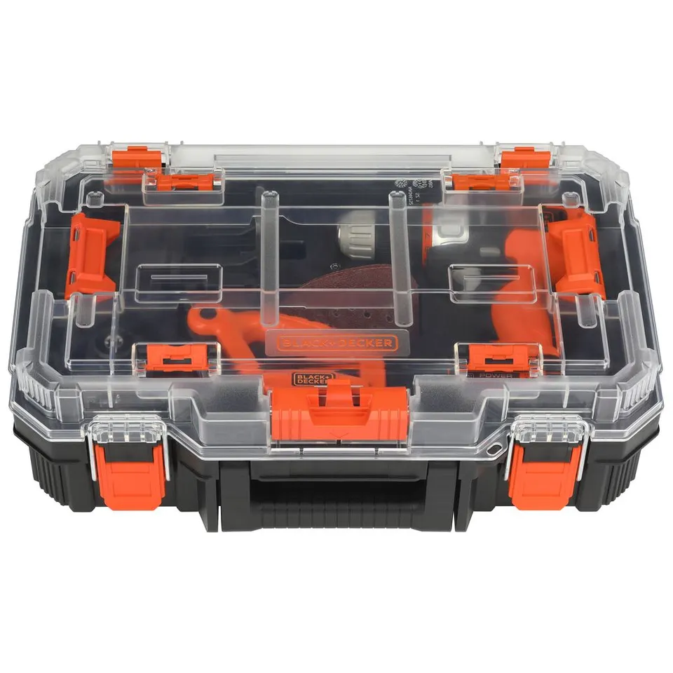 black-decker-20v-max-powerconnect-matrix-cordless-drill-combo-kit-with-4-tools-b image 1