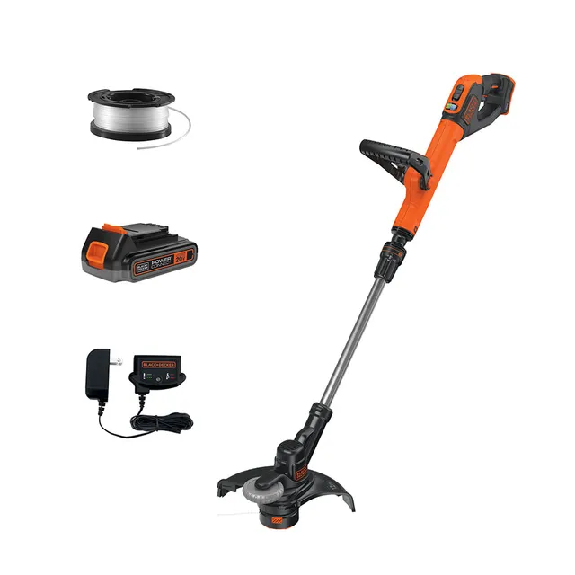 black-decker-20v-max-powerconnect-cordless-string-trimmer-edger-with-battery-and image 1