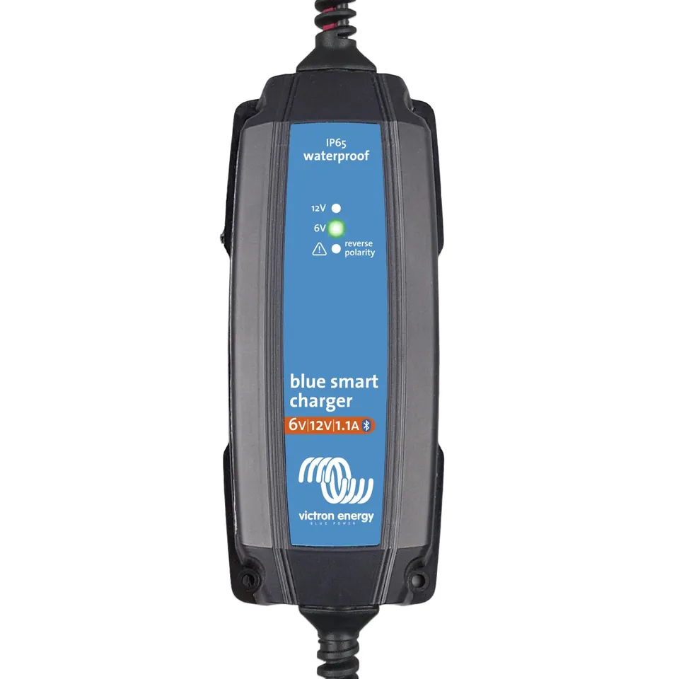 victron-energy-blue-smart-ip65-battery-charger-6v-12v-1-1a-with-bluetooth-float- image 1