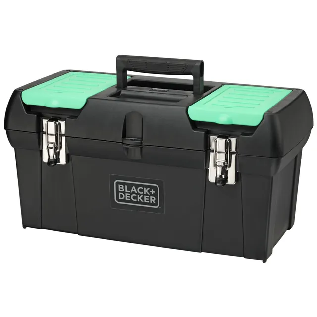 black-decker-reviva-toolbox-bundle-tool-storage-organizer-19-and-12-5-toolboxes image 1
