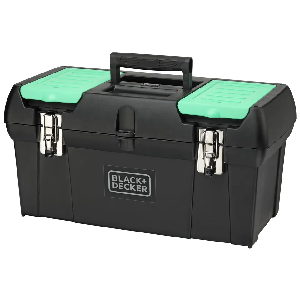 black-decker-reviva-toolbox-bundle-tool-storage-organizer-19-and-12-5-toolboxes image 1