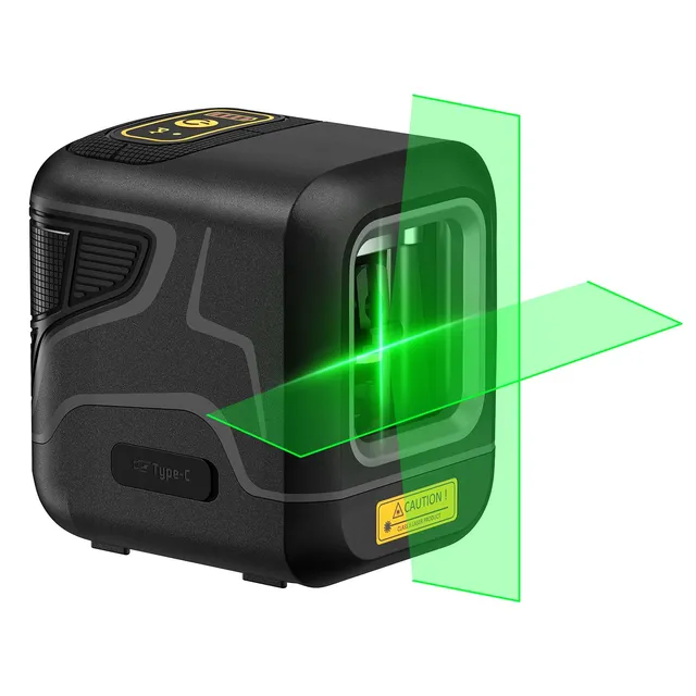 fanttik-d2-pocket-green-laser-level-100-ft-self-leveling-cross-line-type-c-recha image 1