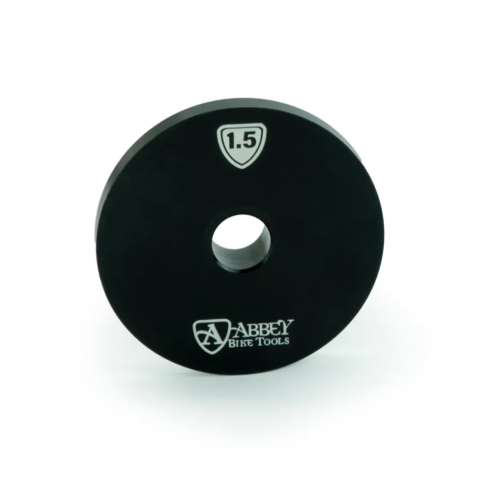 abbey-bike-tools-drift-1-5in-single-1-2in-headset-bearing-drift image 1