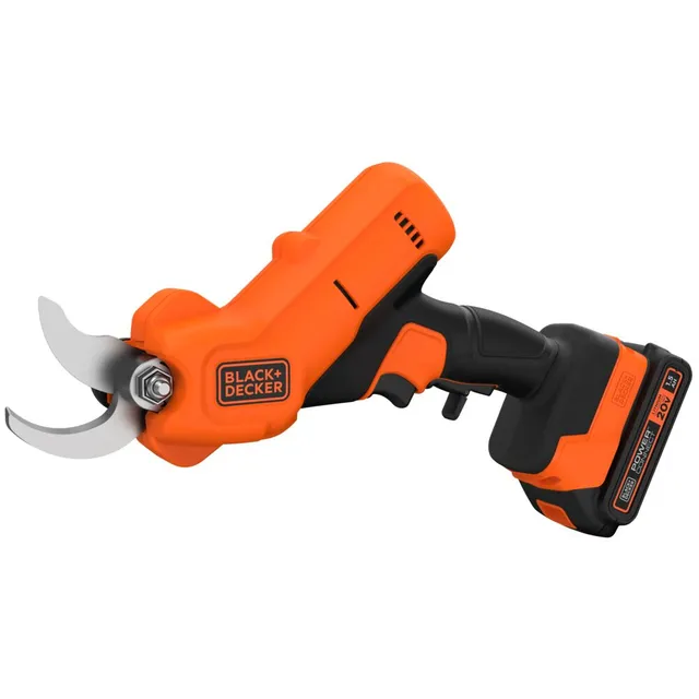 black-decker-20v-max-powerconnect-cordless-pruner-kit-1-5ah-battery-charger-incl image 1