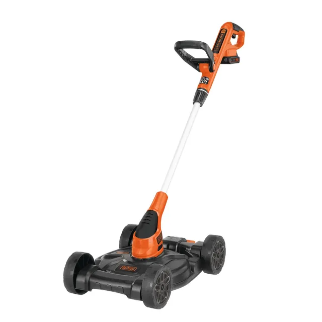 black-decker-20v-max-powerconnect-cordless-12-inch-3-in-1-compact-mower-with-bat image 1