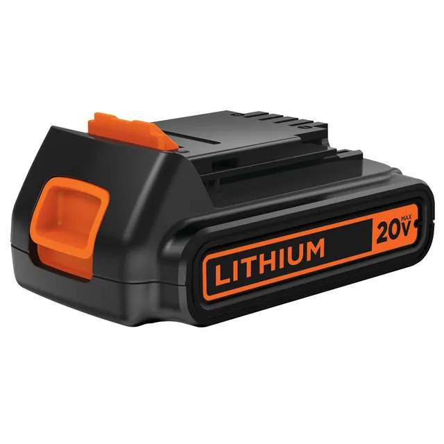 black-decker-20v-max-1-5ah-lithium-ion-battery image 1
