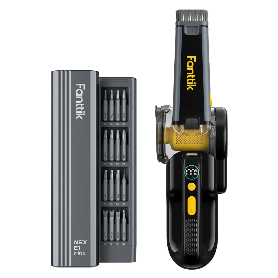 fanttik-e1-max-precision-electric-screwdriver-and-v10-apex-foldable-car-vacuum-b image 1