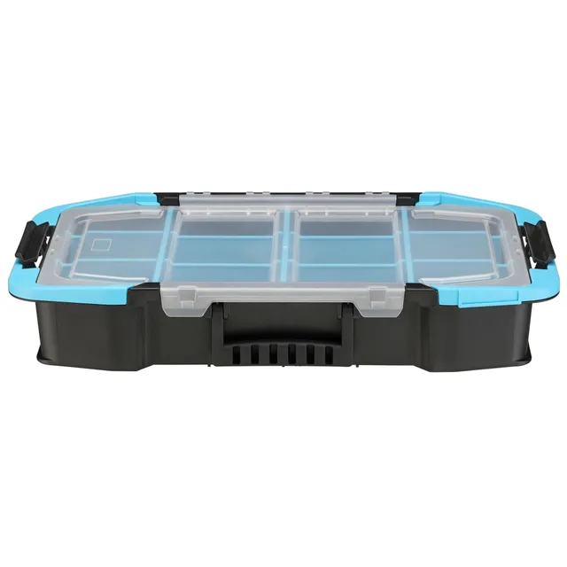 black-decker-19-inch-stackable-portable-storage-organizer-with-adjustable-divide image 1
