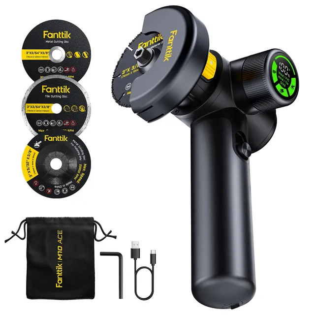 fanttik-m10-ace-cordless-angle-grinder-brushless-led-display-10000-rpm-type-c-fa image 1