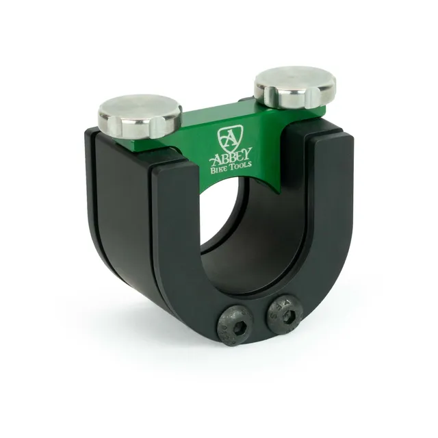 abbey-bike-tools-saw-guide-open-clamp-for-steerer-tubes image 1