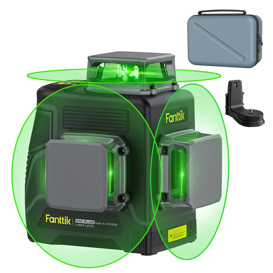 fanttik-d12-plus-laser-level-3x360-green-beam-self-leveling image 1