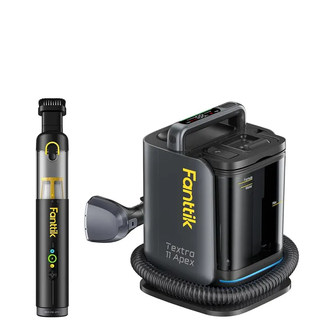 fanttik-slim-v10-apex-cordless-car-vacuum-textra-11-apex-carpet-cleaner-combo image 1