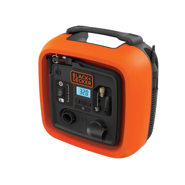 black-decker-12v-max-dc-multi-purpose-inflator-with-digital-gauge-and-auto-shuto image 1