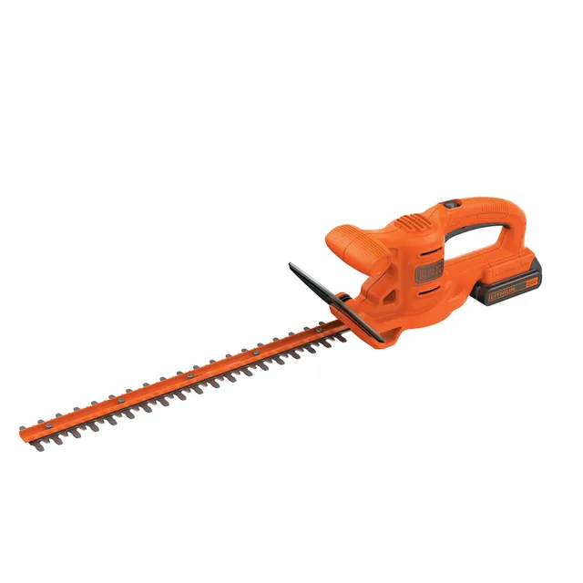 black-decker-20v-max-powerconnect-18-cordless-hedge-trimmer-battery-charger-incl image 1