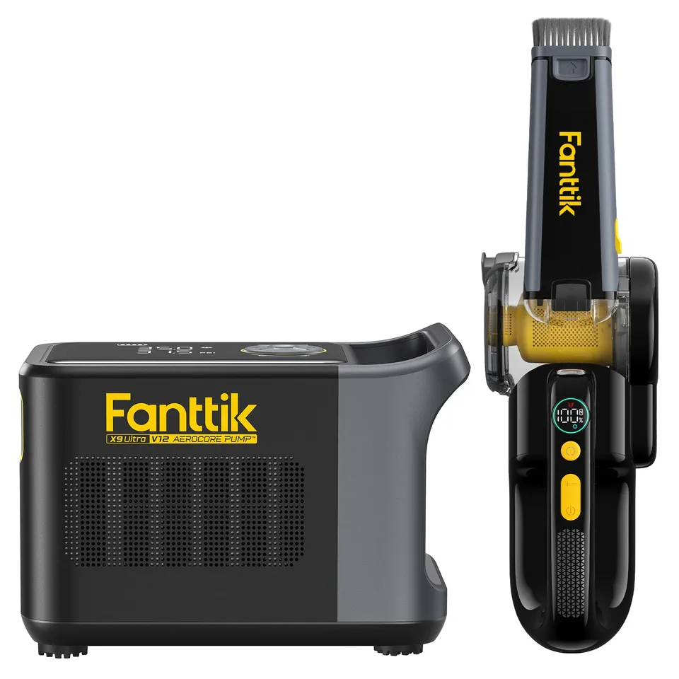 fanttik-x9-ultra-tire-inflator-v10-apex-foldable-car-vacuum-bundle image 1