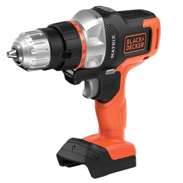 black-decker-20v-max-powerconnect-matrix-cordless-drill-driver-and-impact-driver image 1