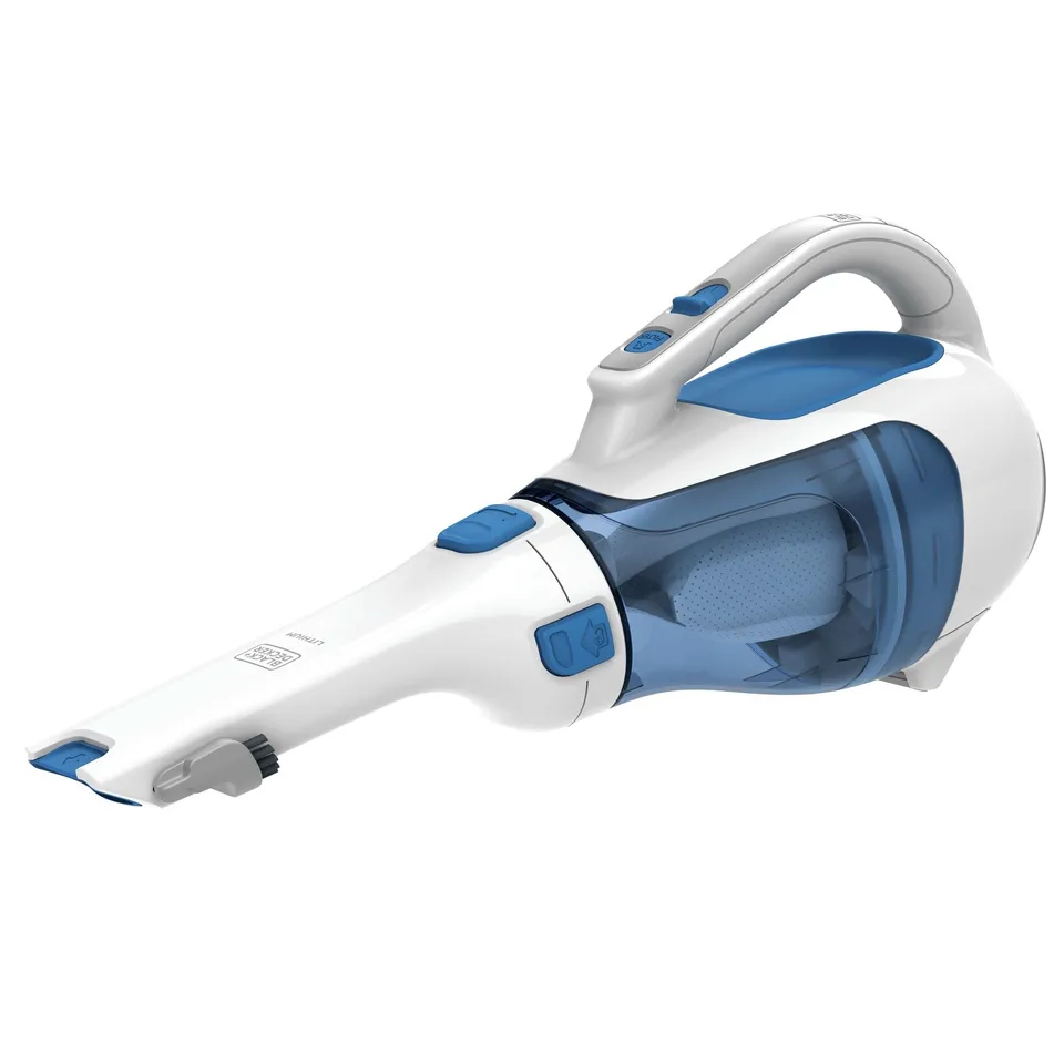 black-decker-dustbuster-cordless-handheld-vacuum-12v-translucent-bagless-bowl image 1