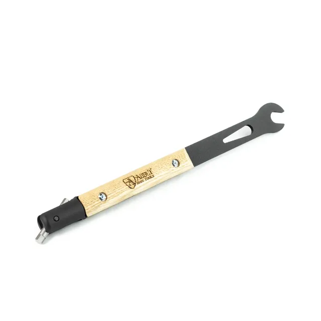 abbey-bike-tools-shop-pedal-wrench-with-15mm-box-end-and-6-8mm-swivel-hex image 1