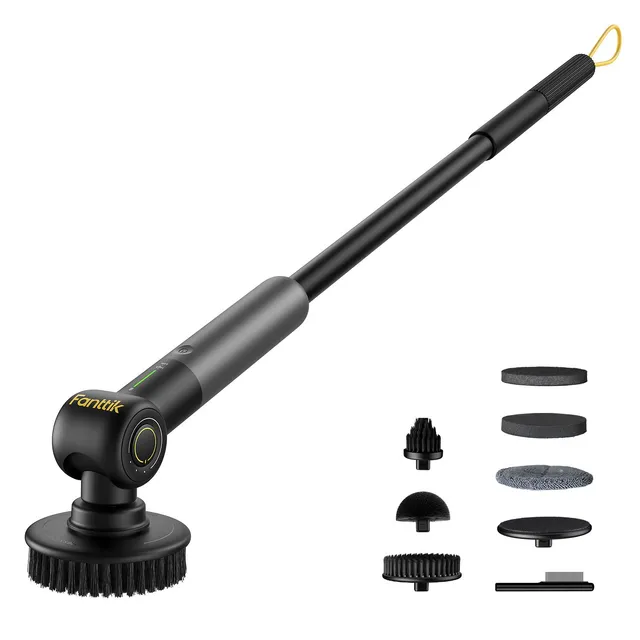fanttik-flip-g9-pro-electric-scrubber-voltipulse-motor-dual-speed-6-brush-heads- image 1