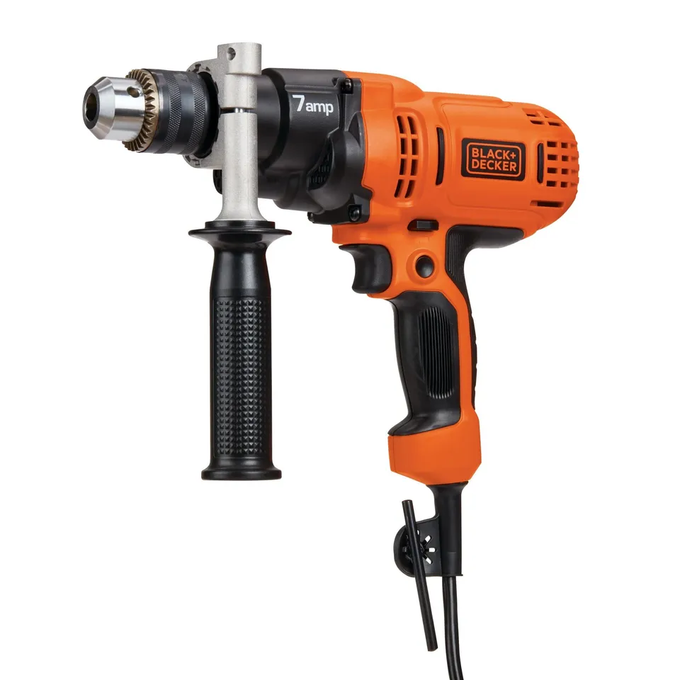 black-decker-7-0-amp-1-2-inch-electric-drill-driver-kit image 1