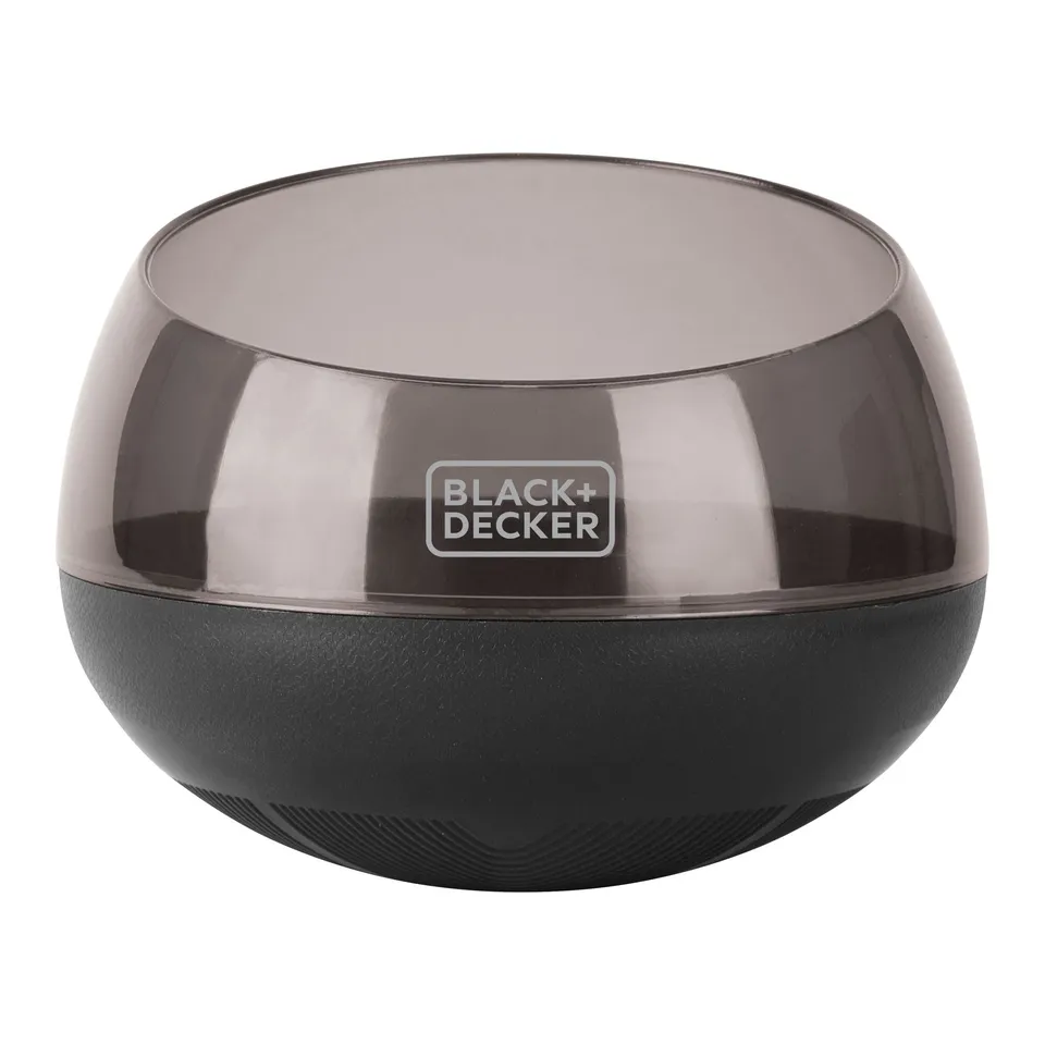 black-decker-slow-feeder-rocking-dog-bowl-one-size-black image 1