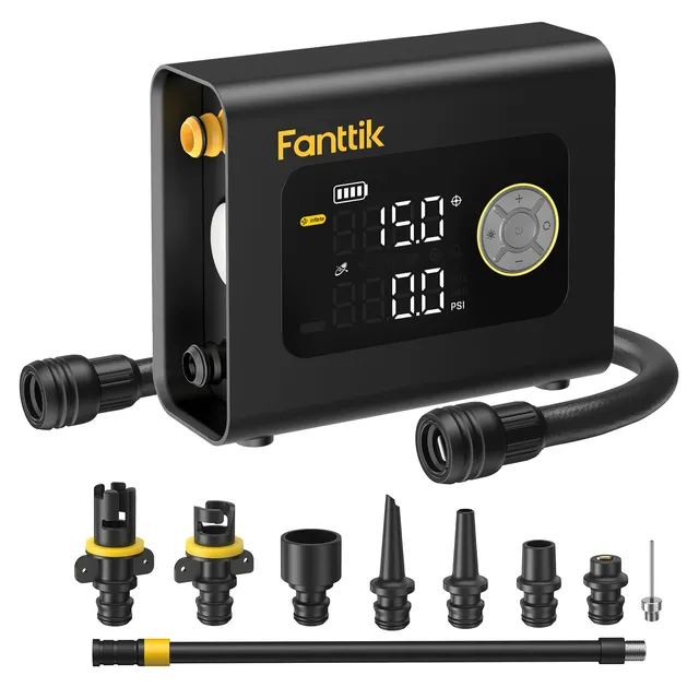 fanttik-x9-cross-4x-portable-tire-inflator-paddle-board-pump-75psi-auto-off-defl image 1