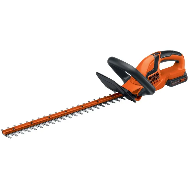 black-decker-20v-max-powerconnect-22-inch-cordless-hedge-trimmer-battery-charger image 1
