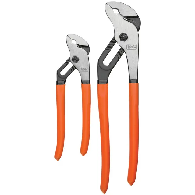 black-decker-slip-joint-pliers-2-pack-8-inch-and-12-inch image 1