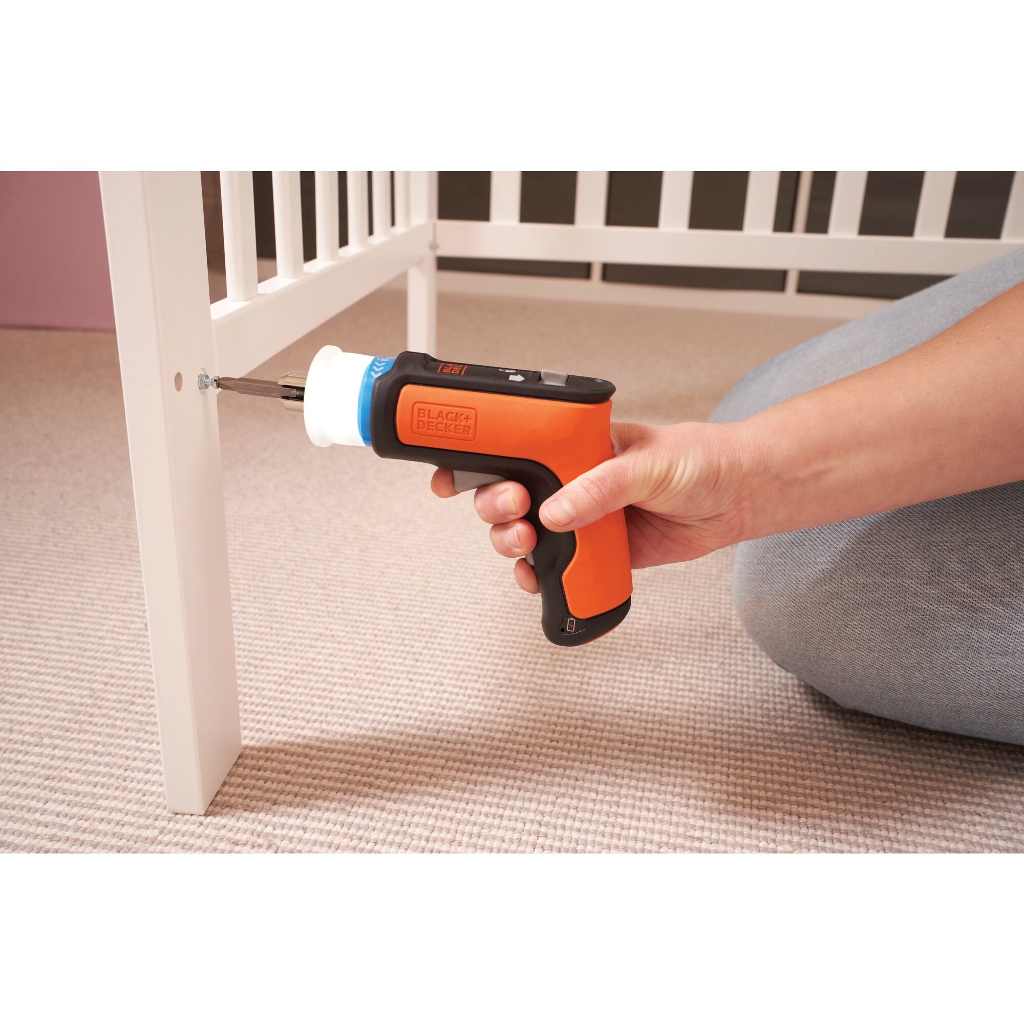 black-decker-hexdriver-4v-max-cordless-furniture-assembly-tool-screwdriver image 2