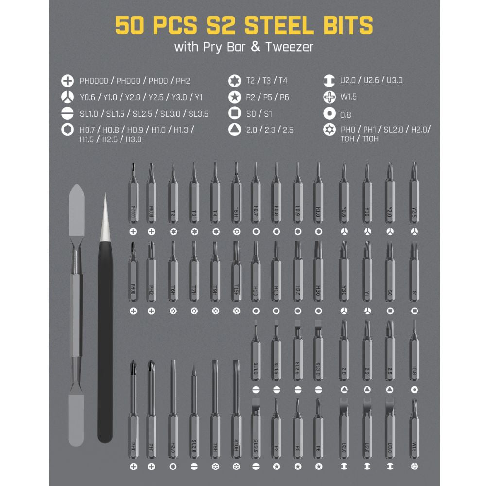 fanttik-x5-max-precision-screwdriver-set-50-in-1 image 3